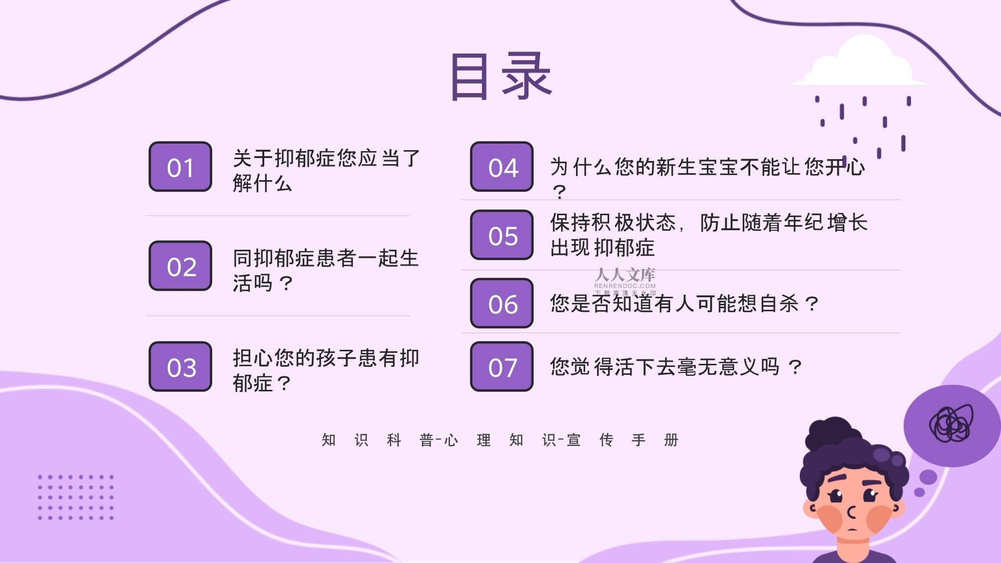 抑郁症知识科普教育宣传_第2页